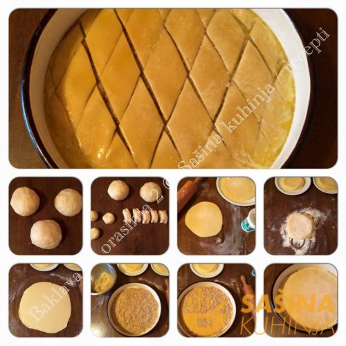 Jednostavna baklava sa orasima