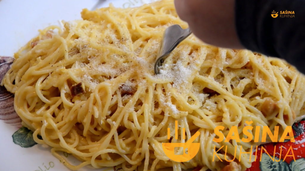 VIDEO – Spaghetti Carbonara recept
