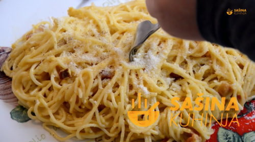 VIDEO – Spaghetti Carbonara recept