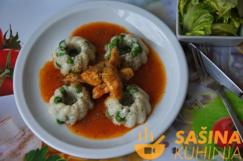 VIDEO – Easy chicken in sauce/Jednostavni saft sa piletinom