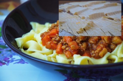 Gluten free Tagliatelle Pasta Široki Rezanci – VIDEO