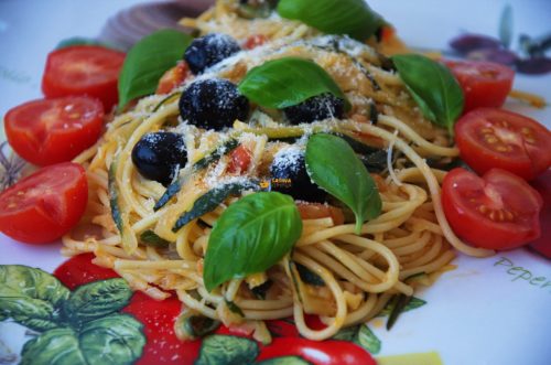 Pasta zucchini tjestenina s tikvicama 10 min posla