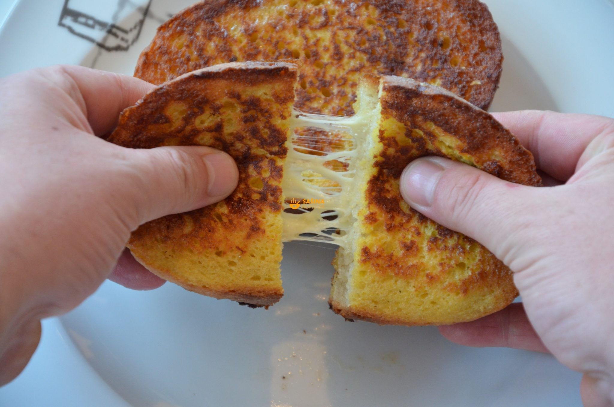 Pohani kruh prženice sa sirom