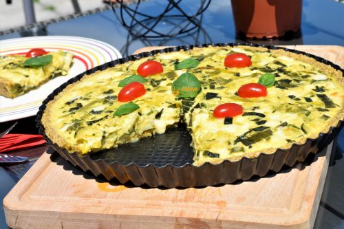 quiche bez glutena recept