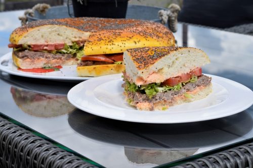 vikend burger veliki obiteljski burger iz pećnice