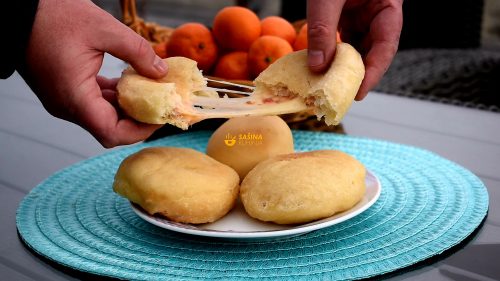 Pancerote pizza krafne ili krofne panceroti