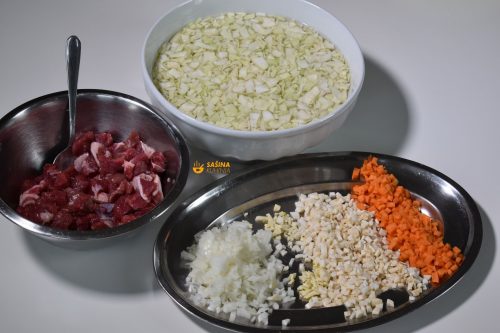 Sašina kuhinja | Kalja recept za varivo sa kupusom i junetinom | Sašina ...