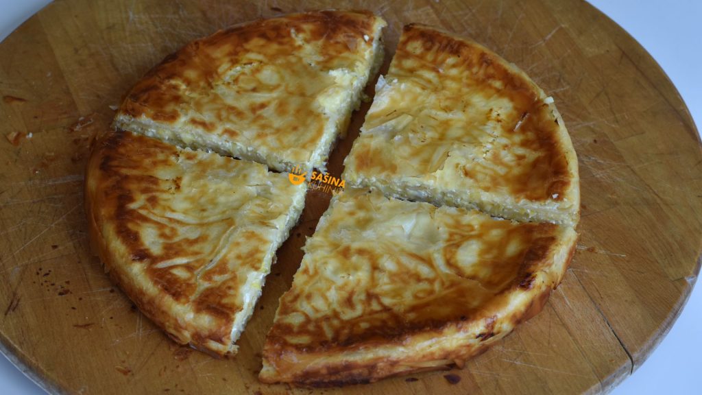 Pita od tikvica i sira s kupovnim ili gotovim korama recept