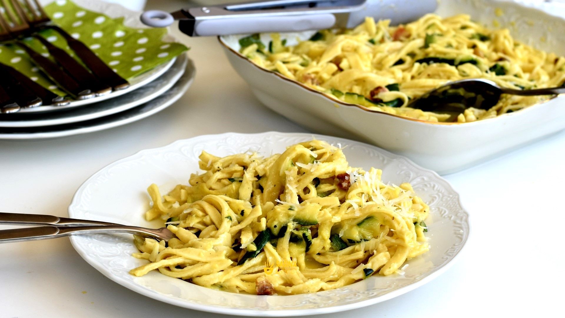 carbonara zucchini original recept