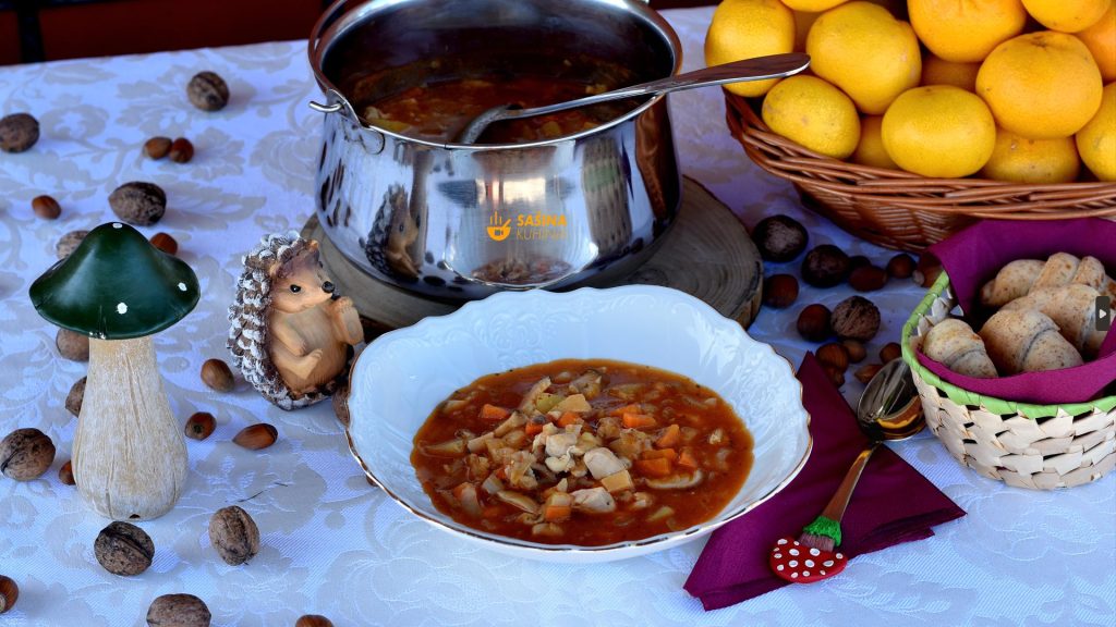 Varivo sa vrganjima i piletinom recept