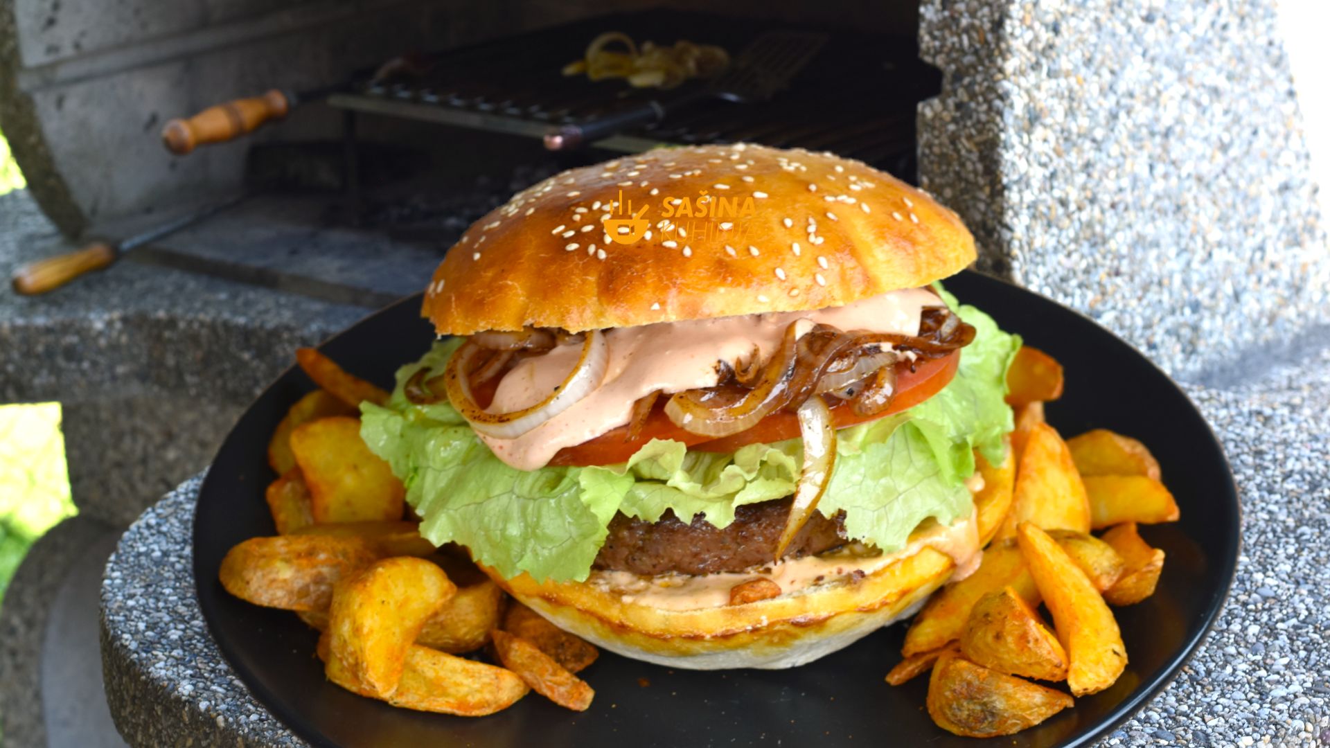 sočni burgeri recept a la Sašina kuhinja