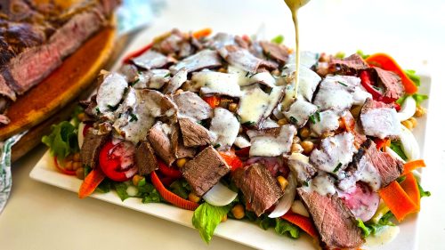 Ramstek salata recept