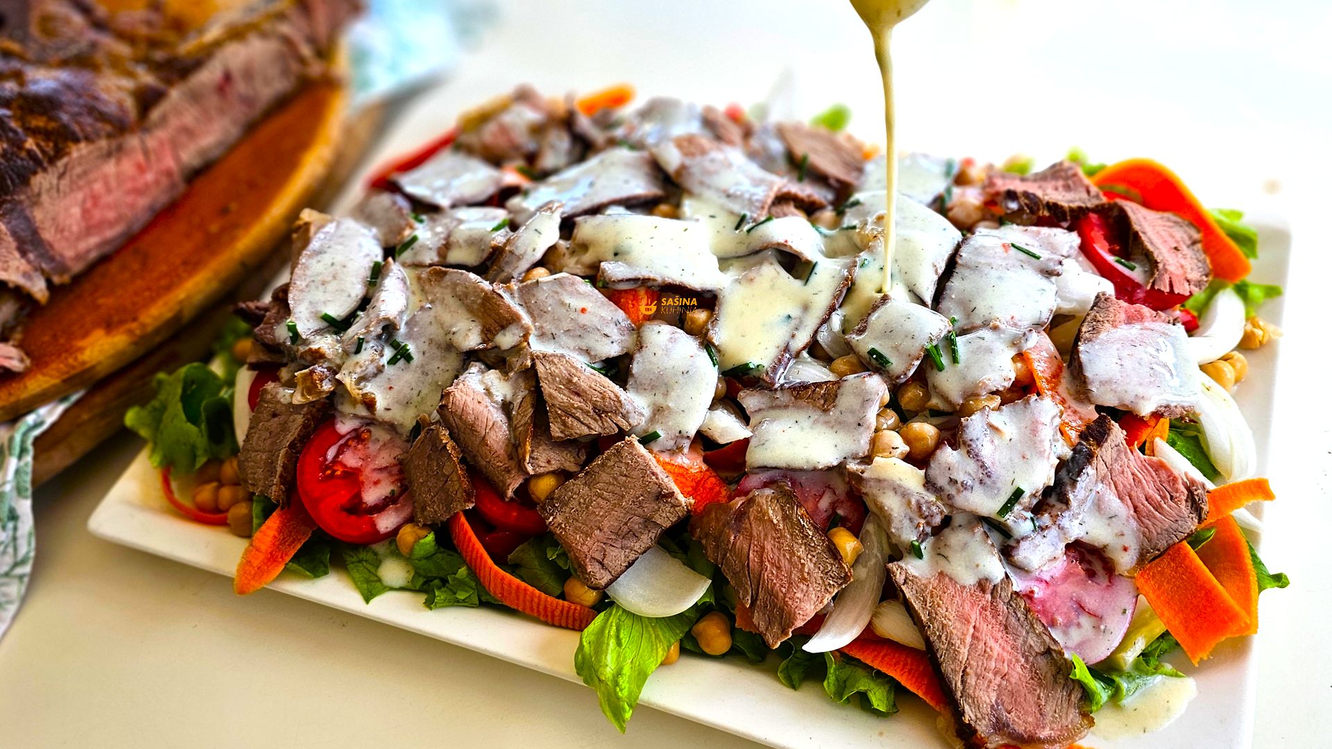 ramstek salata recept