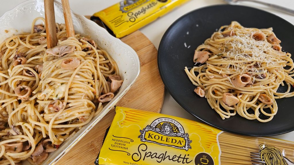 Tjestenina s lignjama recept