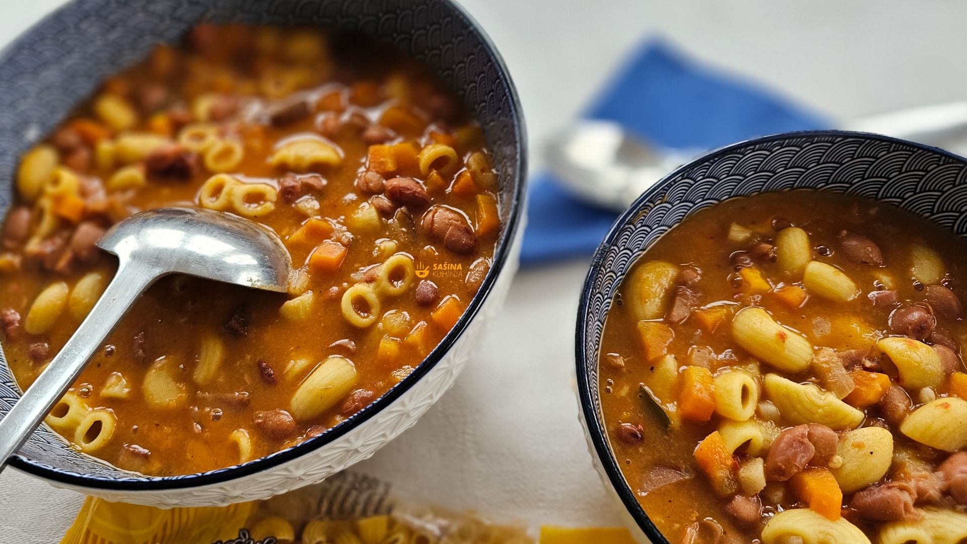 pašta fažol najbolji recept za brzi grah i tijesto