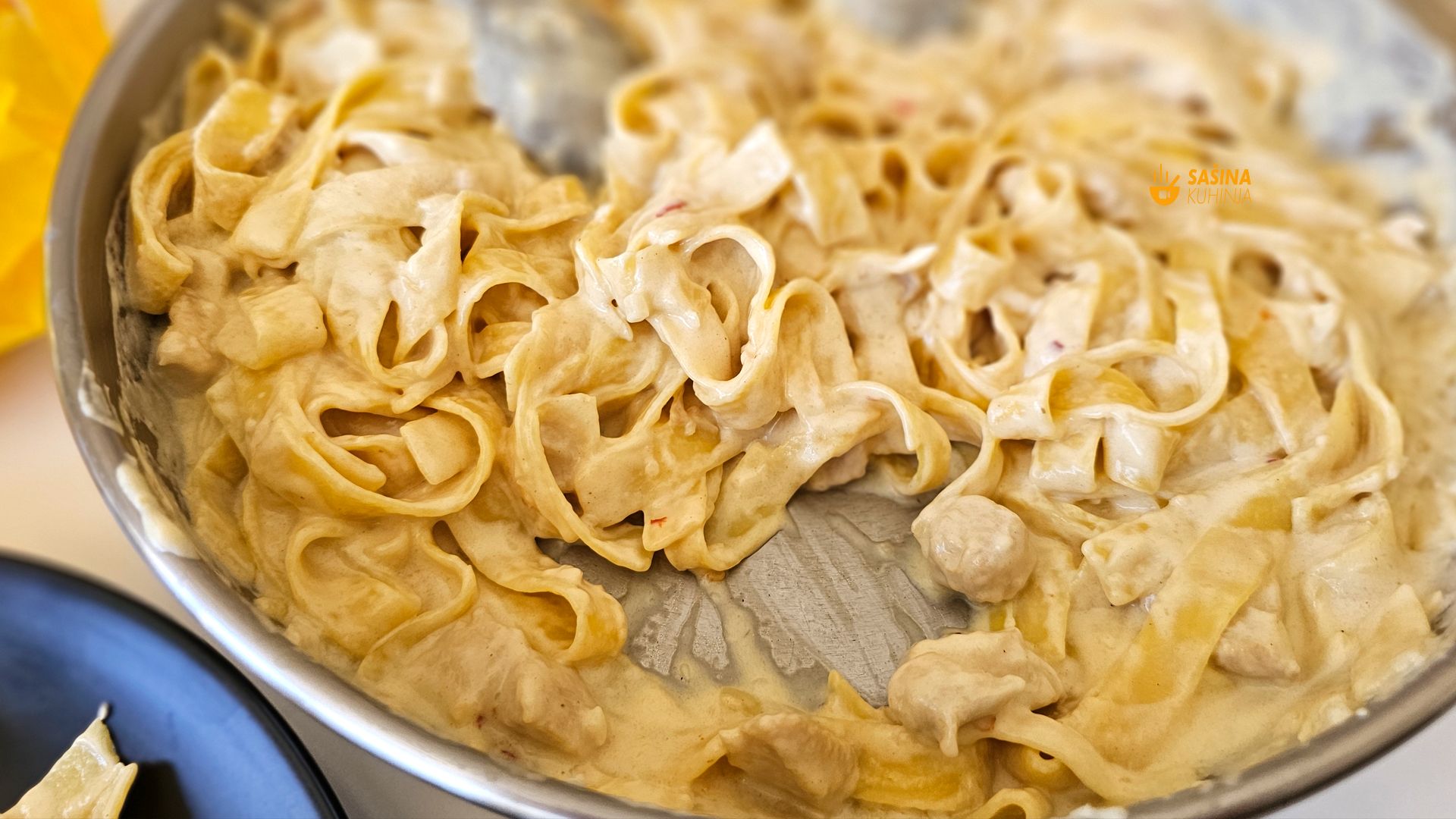 piletina u umaku sa senfom tjestenina recept