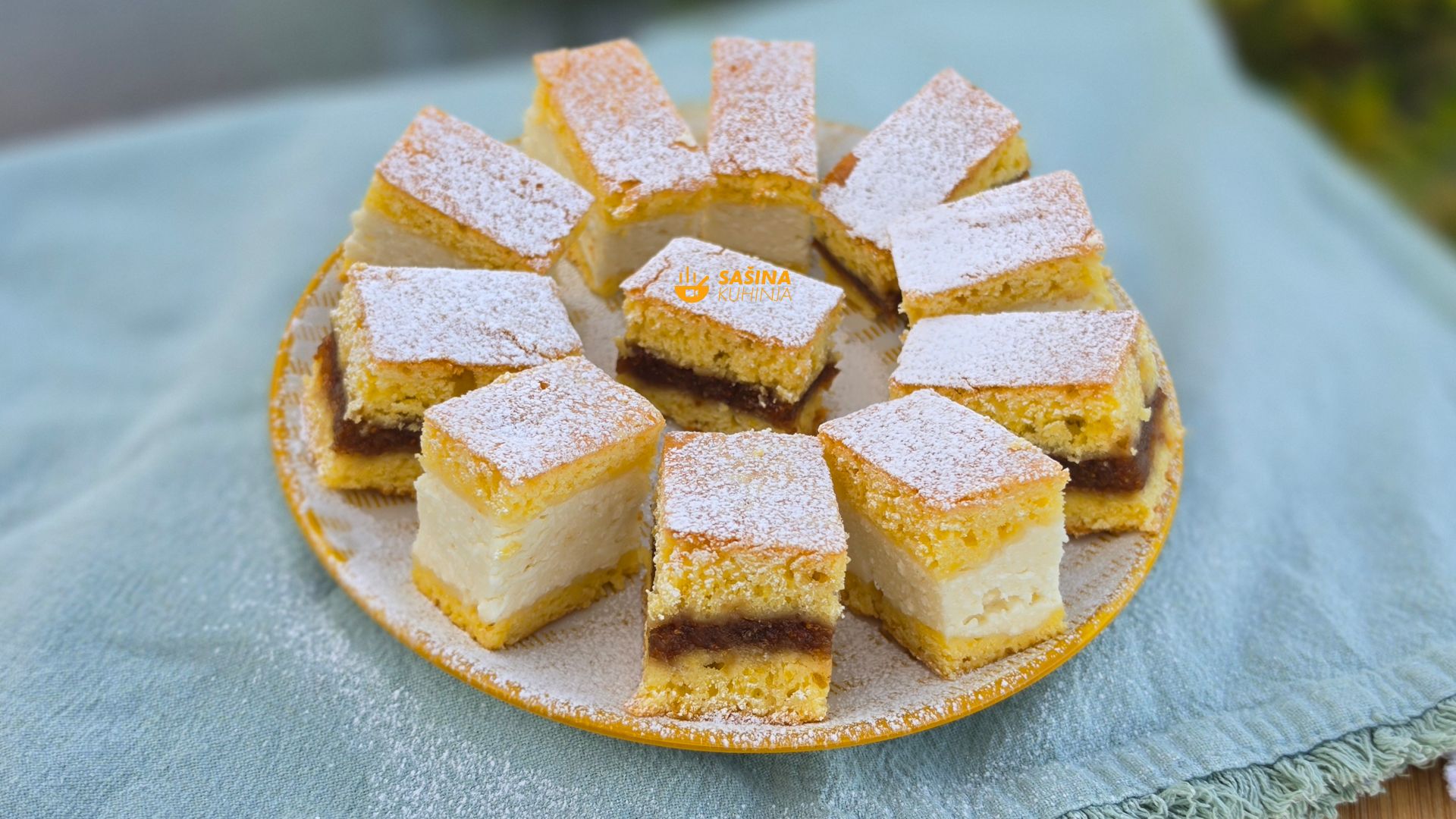 Pita od jabuka i sira recept kolač sa sirom i jabukama pola pola