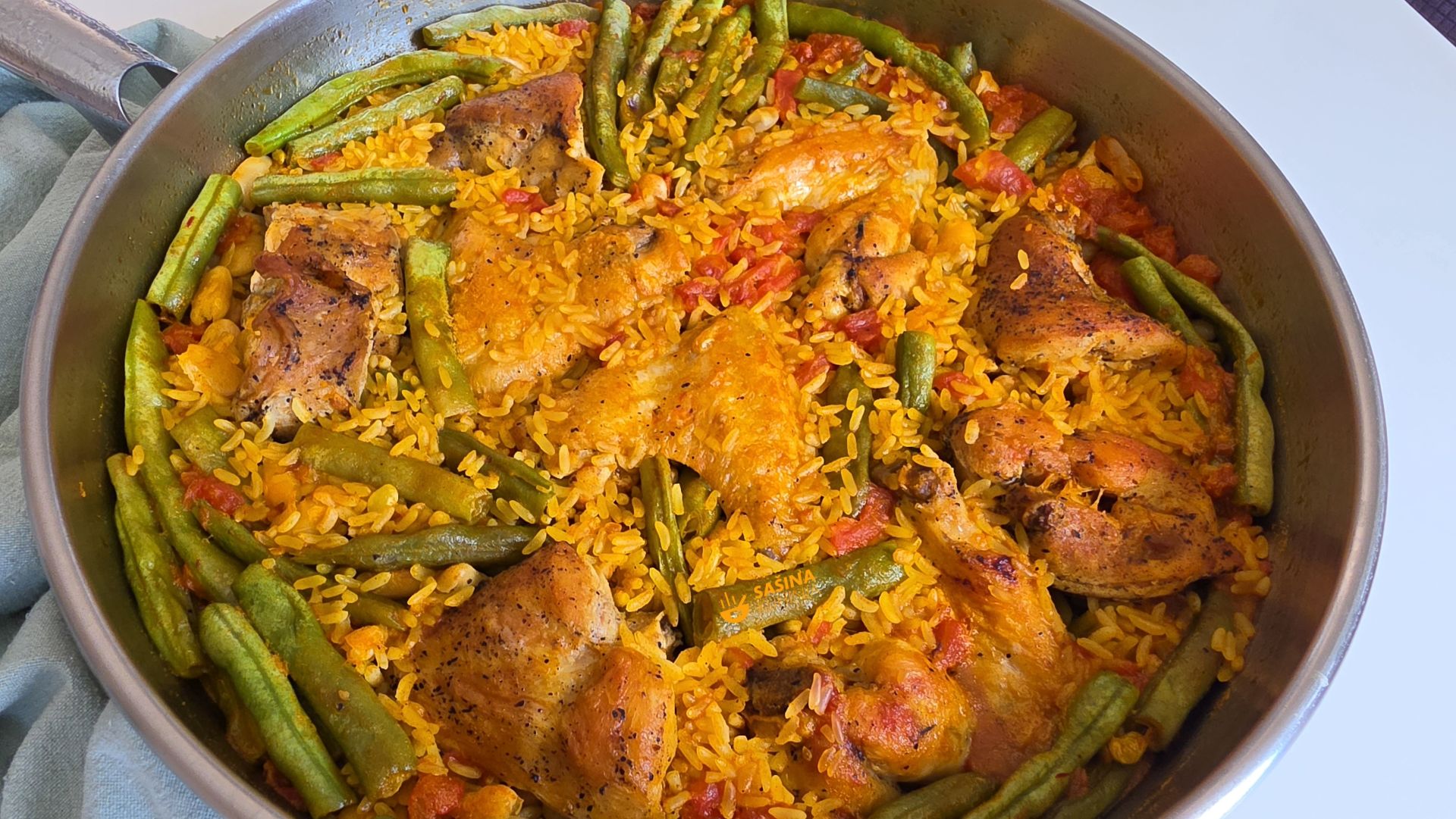 paella original recept paella valenciana sasina kuhinja