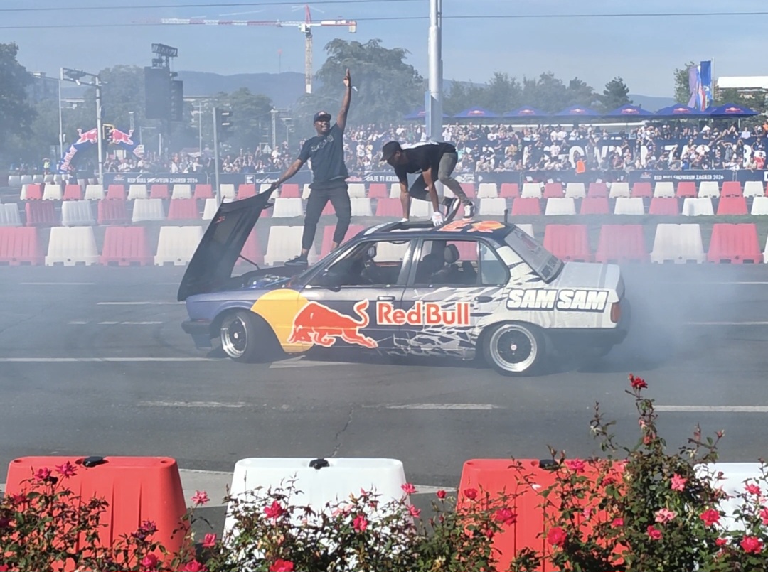 Samkeliso Sam Sam Thubane u Zagrebu na Red Bull Showrun