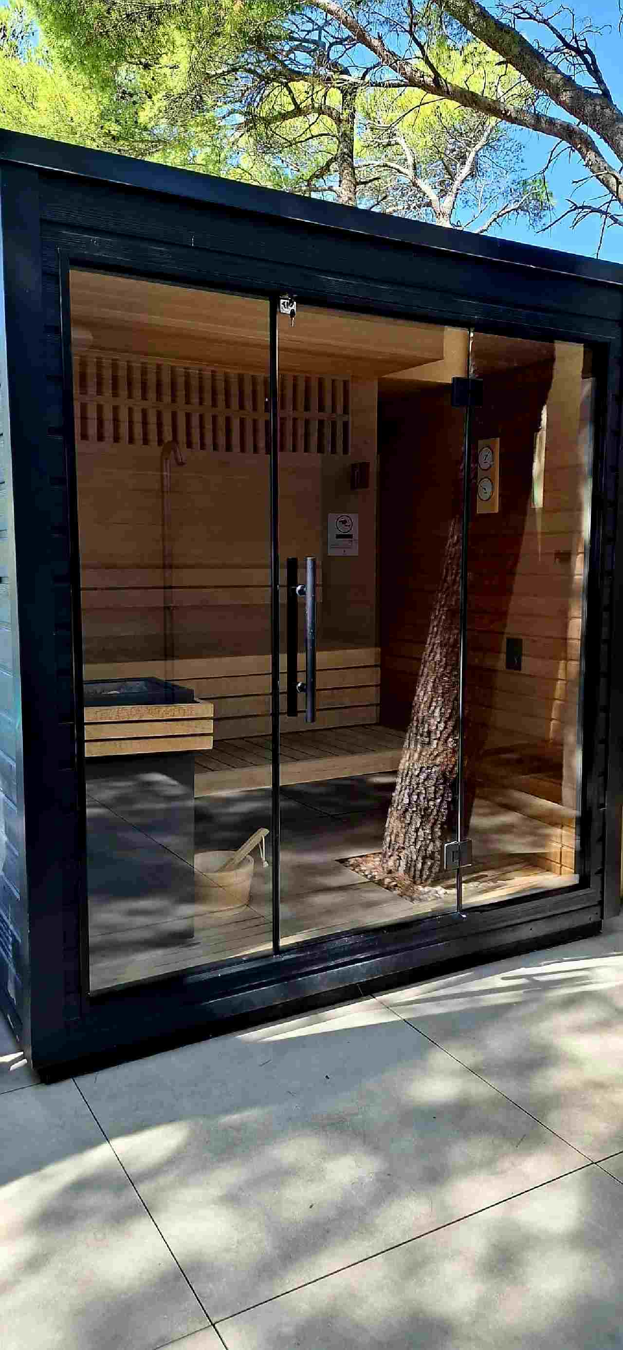 Sauna u Pinadria Camping Resortu